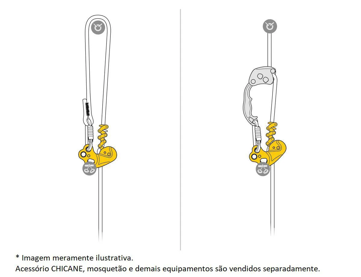 Zigzag Plus - Prusik Mecânico para Arboricultura com Destorcedor Petzl - Imagem 5