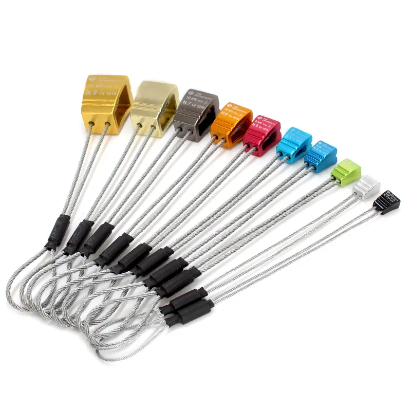 JOGO DE NUTS USCLIMB 0 AO 9 COLOR - Imagem 1