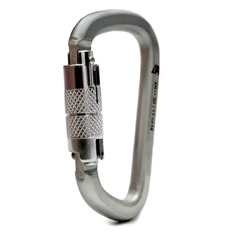 MOSQUETÃO AÇO D TRAVA AUTOMÁTICA 50KN NBR SIDEUP - Imagem 3