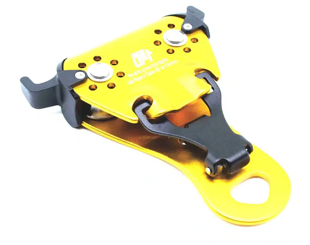 POLIA SIDEUP ALUMÍNIO DUPLA EM LINHA TIROLESA COM FECHAMENTO - Imagem 3