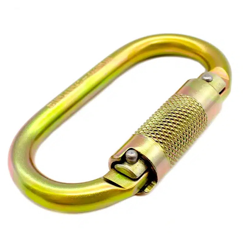 MOSQUETÃO AÇO AUTOMÁTICO OVAL SIDEUP 25KN CE EN NBR ZINCADO - Imagem 2