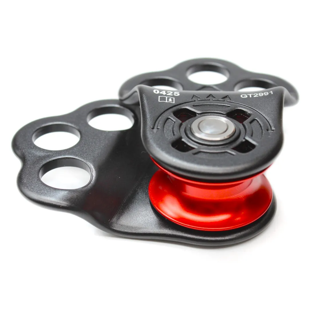 Polia Oscilante Rolamentada 3 furos GT 36KN Tripla Ancoragem - Imagem 4