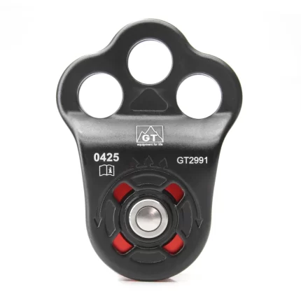 Polia Oscilante Rolamentada 3 furos GT 36KN Tripla Ancoragem